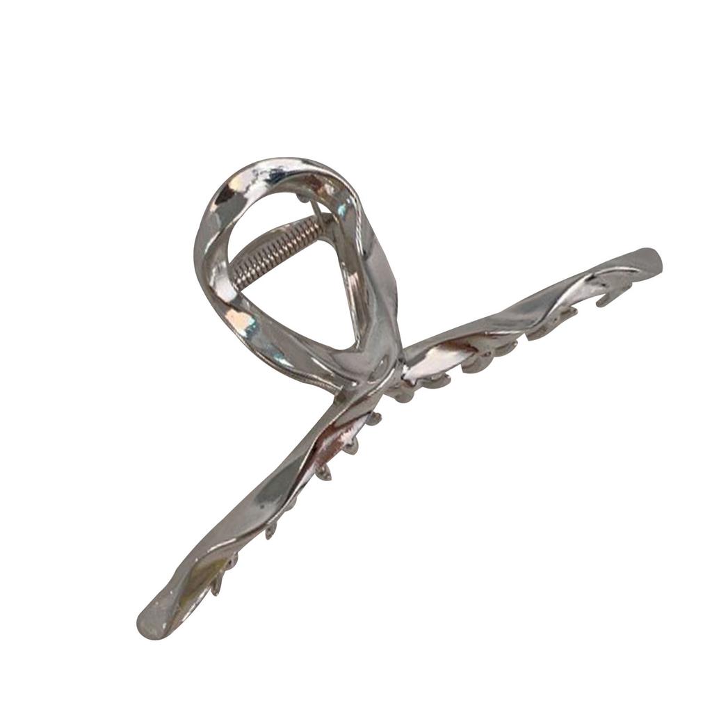 Hair Claw Clip Twisted Claw Clips Clamps Large Alloy Hair Catch Pure Color Styling Accessories