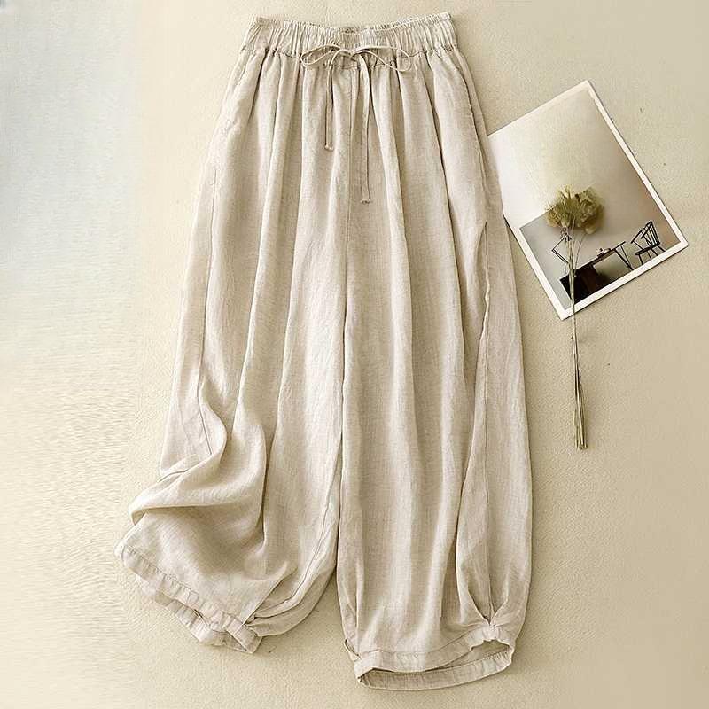 Lantern Pants Women's Lace Up Loose Casual Pants