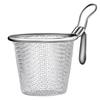 Stainless Steel Hot Pot Strainer, Household Filter, Funnel with Hook, Filter for Scooping and Cooking Noodles