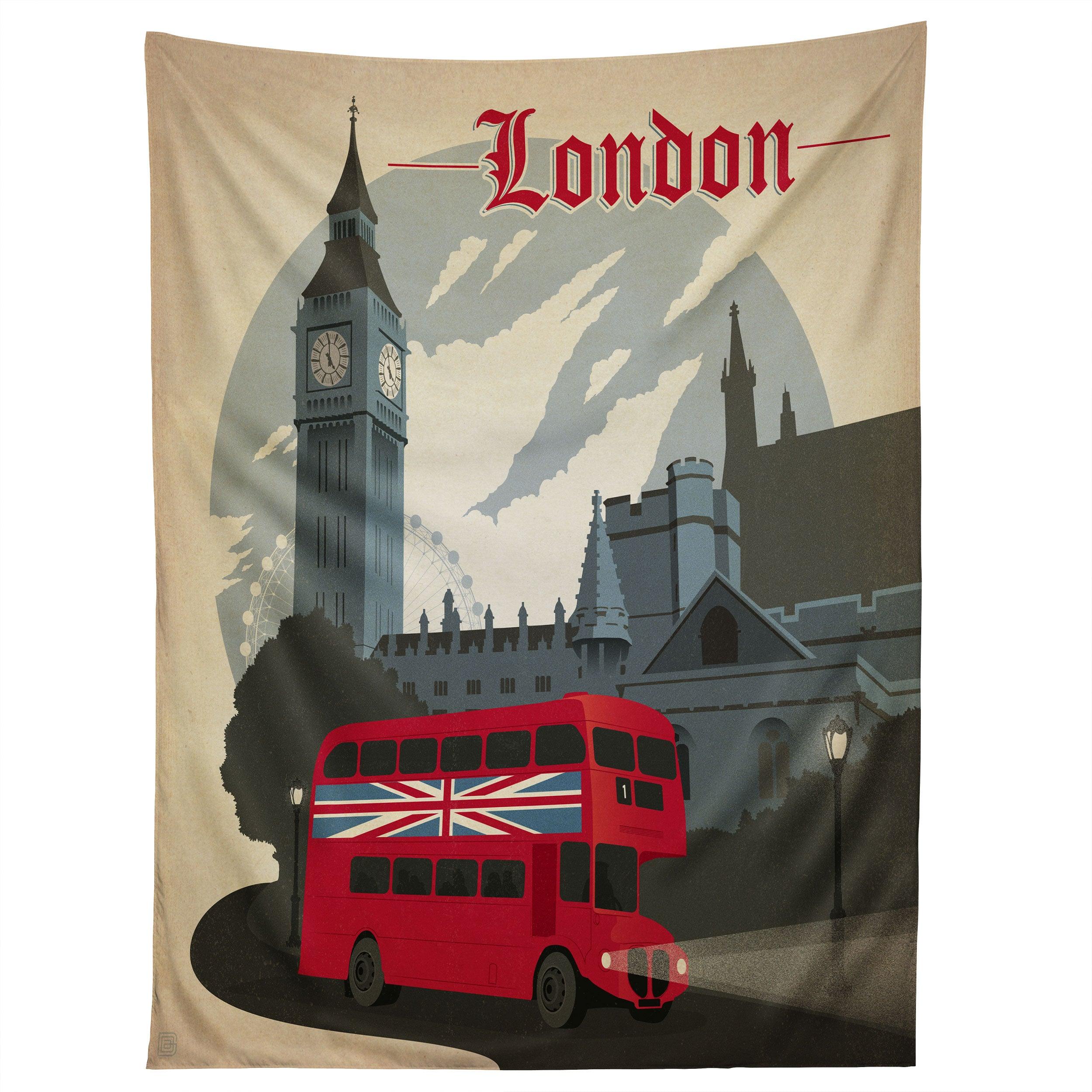 LONDON tapestry 75x100