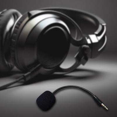 Replacement 3.5mm Microphone E-Sports Game Headset Mic Bendable Game Microphone Headsets Microphone for Logitech G PRO G PRO X