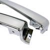 Compatible with Nissan UD Chrome Side Step Skirts Left and Right Genuine Truck Custom Aftermarket Quon/Friends Quon, (Lower, Set), Replacement,