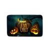 Halloween Bathroom Four-Piece Combination Set Bedroom Non-Slip Carpet Floor Mat Door Mat