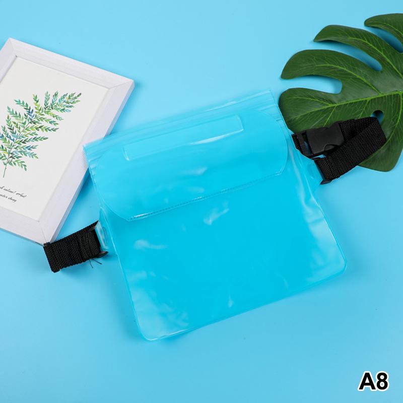 Waterproof Swimming Bag Sealing Waist Pack Beach Phone Storage Bag Drift Diving Bag Forhiking, Travel,Outdoor Activities