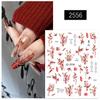 Chinese Ink Bamboo Trend Nail Art Stickers: Self-Adhesive Tearable Decals for DIY Decoration.