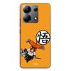 Phone Case - MANIACASE - Xiaomi Redmi Note 13 4G - TPU Silicone - Black - Dragon Ball Sangoku Small Logo
