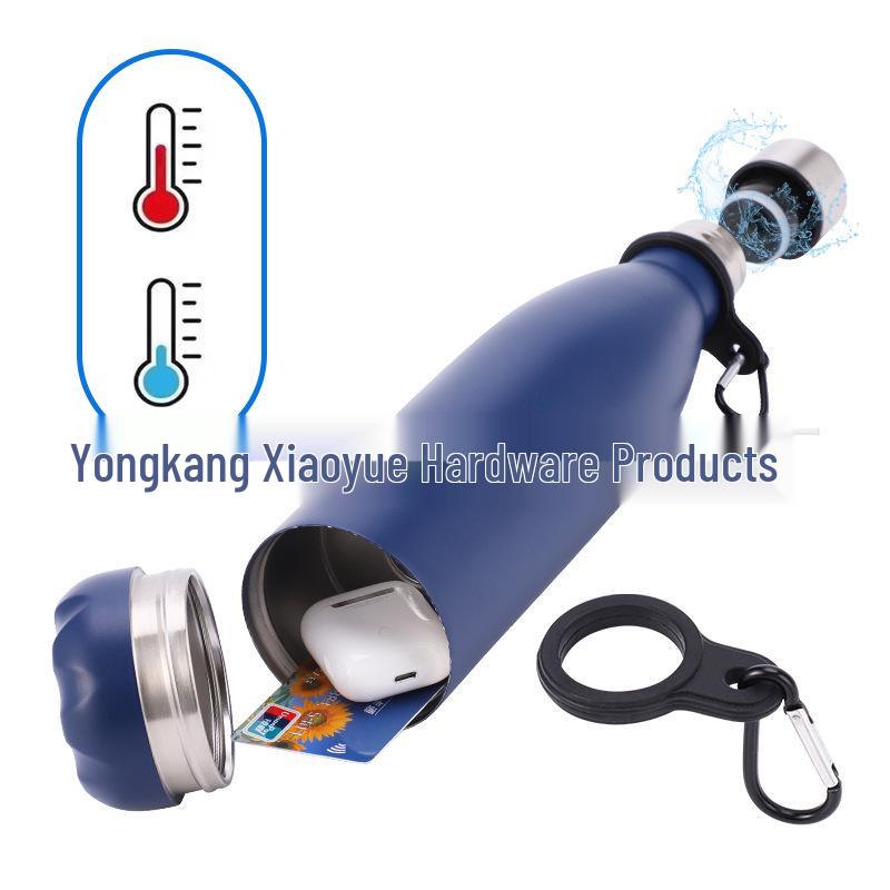 750ml Stainless Steel Insulated Cup with Removable Bottom for Outdoor Use - Cold Storage & Preservation