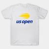 Brand Fashion Tshirt Summer Tee Shirt For Men US Open Logo T Shirt Unisex Casual Short Sleeve Funny Print Tops Beach Tshirts