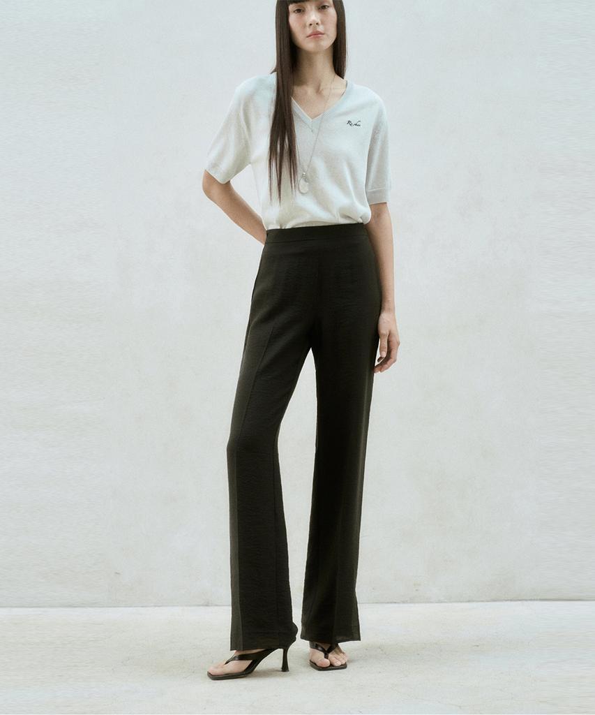 RE RHEE Layered Wrap Pants