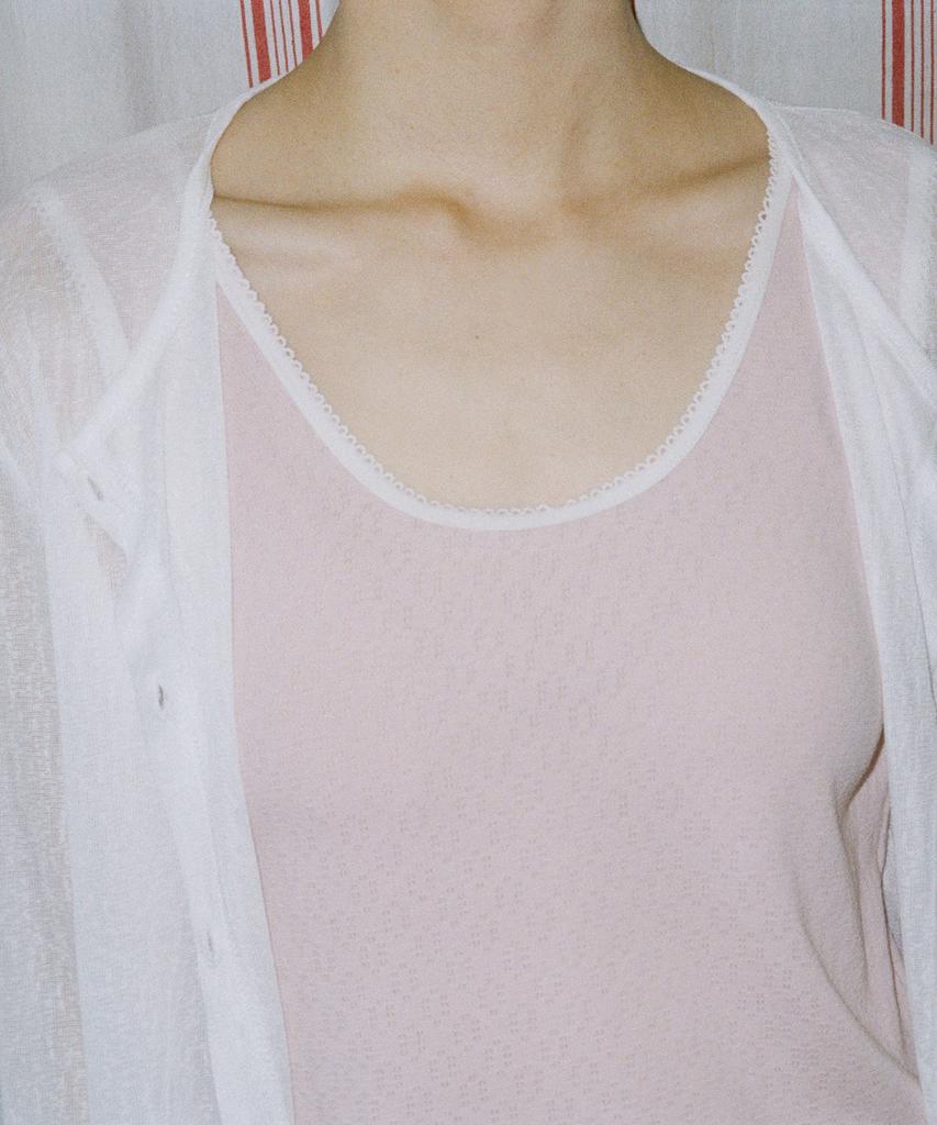 Julliapepe Lace Point Sleeveless Pink