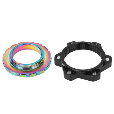 MEIJUN Centerlock To 6 Bolt Fitting Adapter Lockring Aluminium Alloy Axle Hub Adapter for Thru Axle