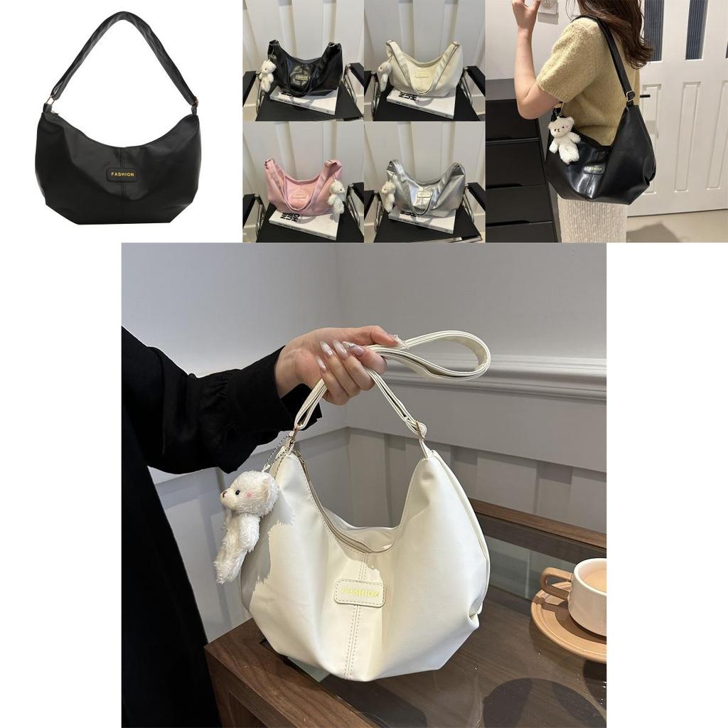 Fashionable 2024 Soft Pu Leather Tote Handbag For Women With Large Capacity And Stylish Stitches