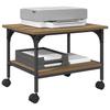 Printer Stand Artisan Oak 50 X 40 X 38 Cm Particleboard