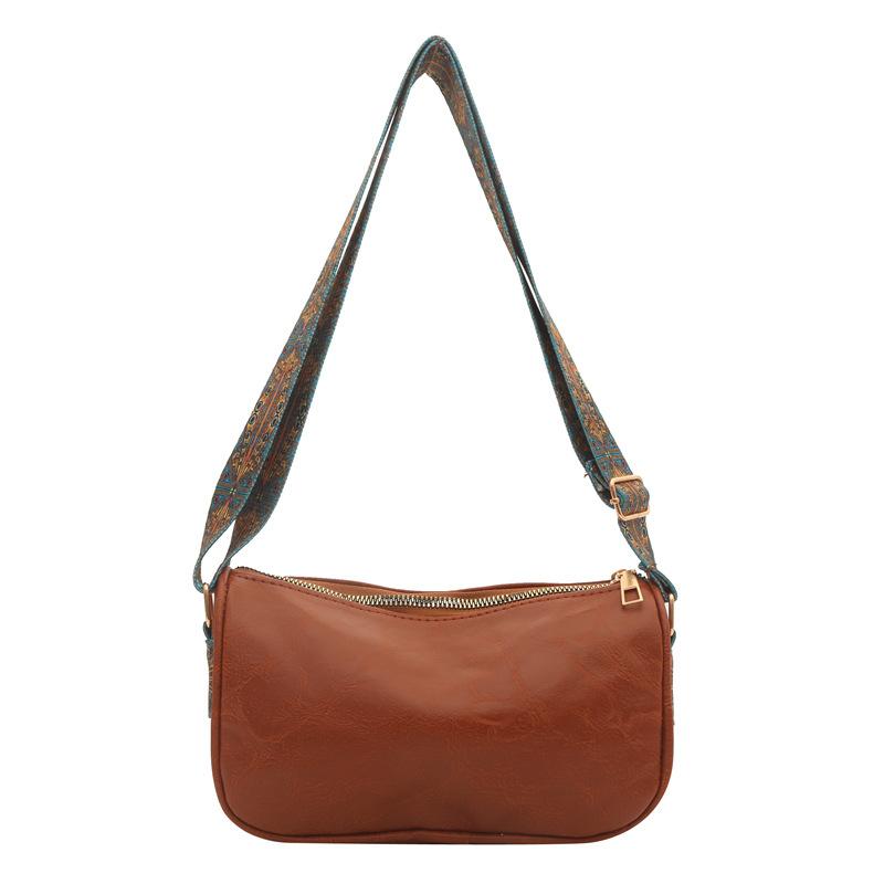 Women'S Bag Fashion Small Square Bag Niche Versatile Shoulder Bag Simple Solid Color Messenger Bag