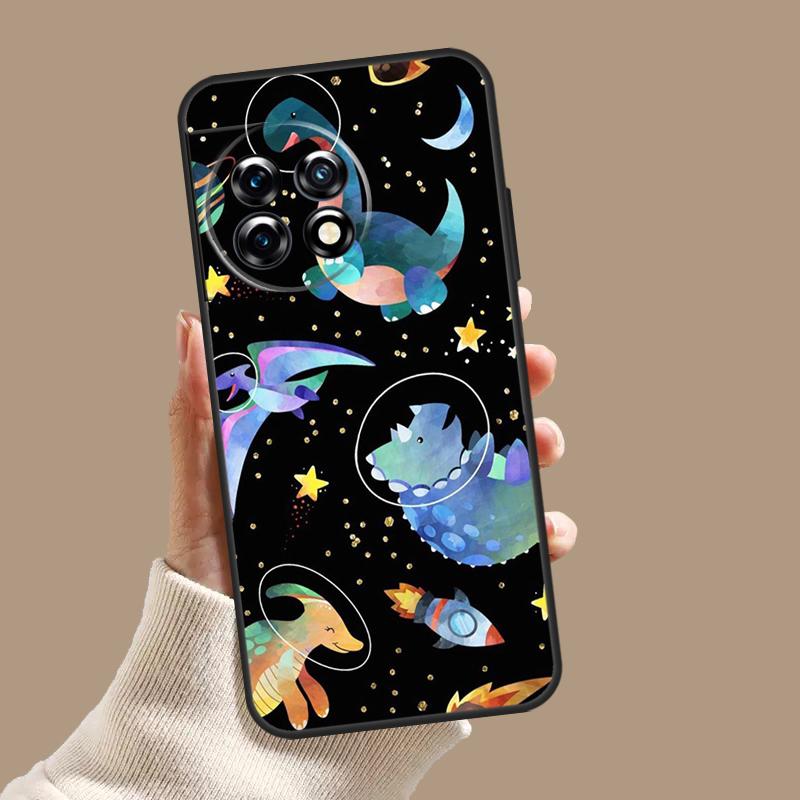 Dinosaur Collage Case For OnePlus Nord 5 CE 3 4 Lite N20 N30 OnePlus 15 13 12 11 10T 13T 13R 8 9 10 Pro Cover