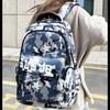 Schoolbag American Trendy Cool Sense Letter Graffiti Backpack Junior High School Student Party Class Holiday Travel Multi-compartment Backpack
