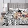 Super Soft My Hero Academia Himiko Toga Throw Blanket Premium Flannel Fleece Bed Blanket Super Cozy Bedspread All Season Use