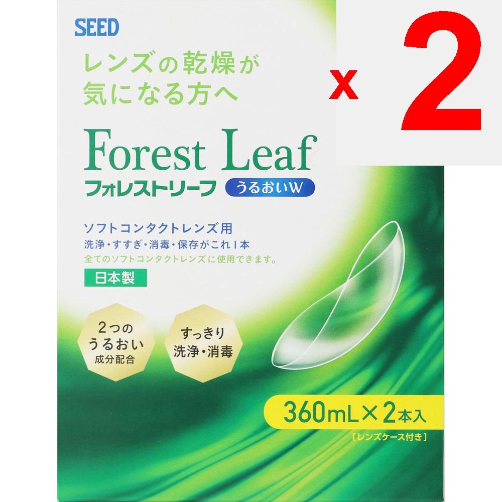 Seed Forest Leaf Moisture Double 360ml X 2 (Quasi-drug) Soft Serve 0