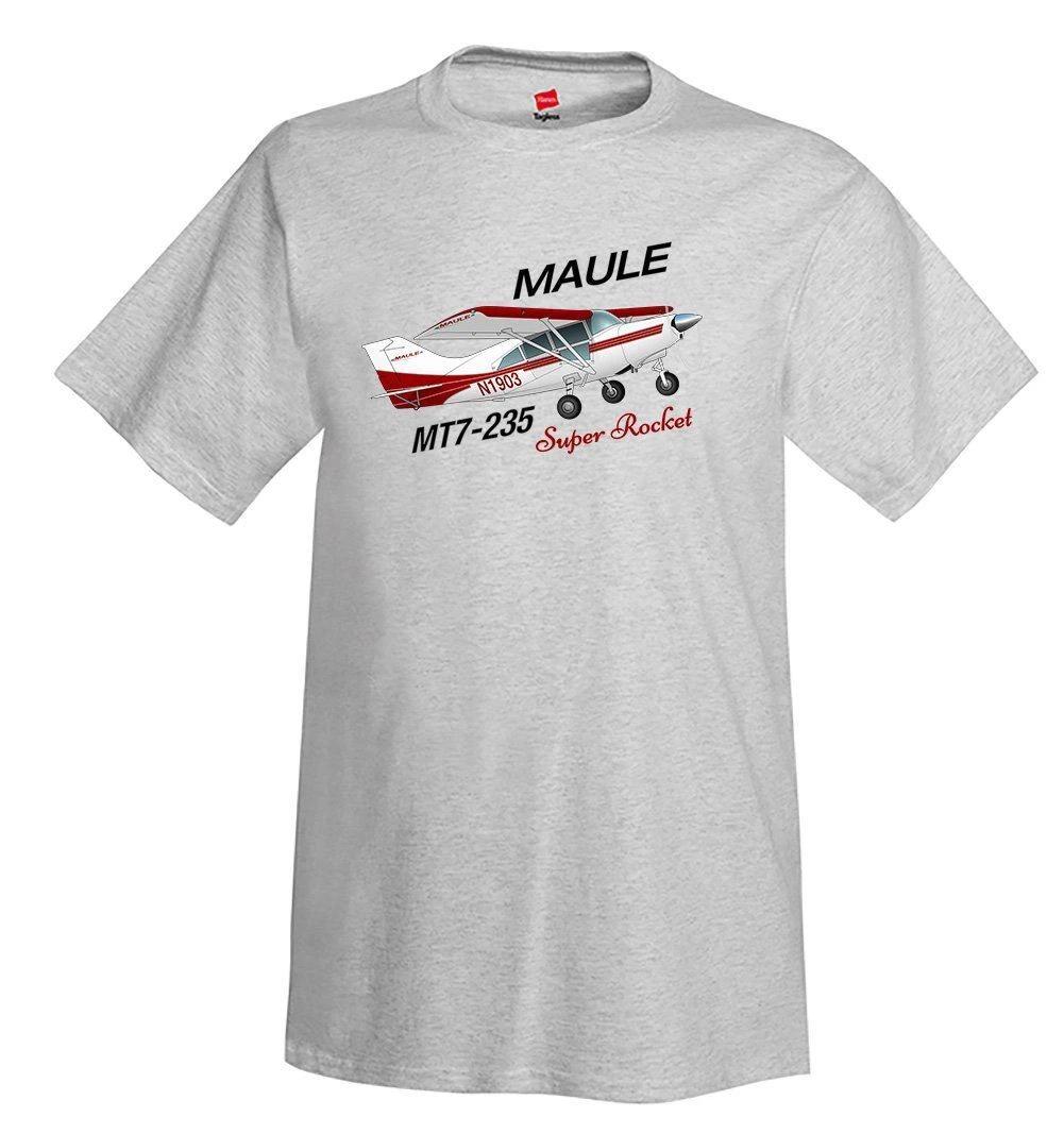 

Maule MT7-235 Super Rocket Airplane T-Shirt - Personalized w/ Your N# M