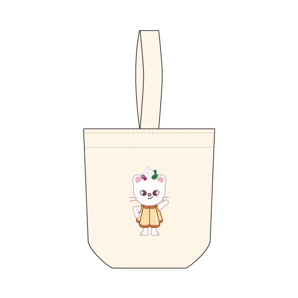 

STRAY KIDS Canvas Bag Penlight Canvas Bag PB006 (WHITE_HYUNJIN)