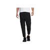 Adidas Solid Color Drawstring Tapered Sweatpants Men Bottoms Black HN9003