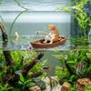 2PCS Floating Look Micro Landscape Decoration Creative Aquarium Ornament Fish Tank Ornaments  Home