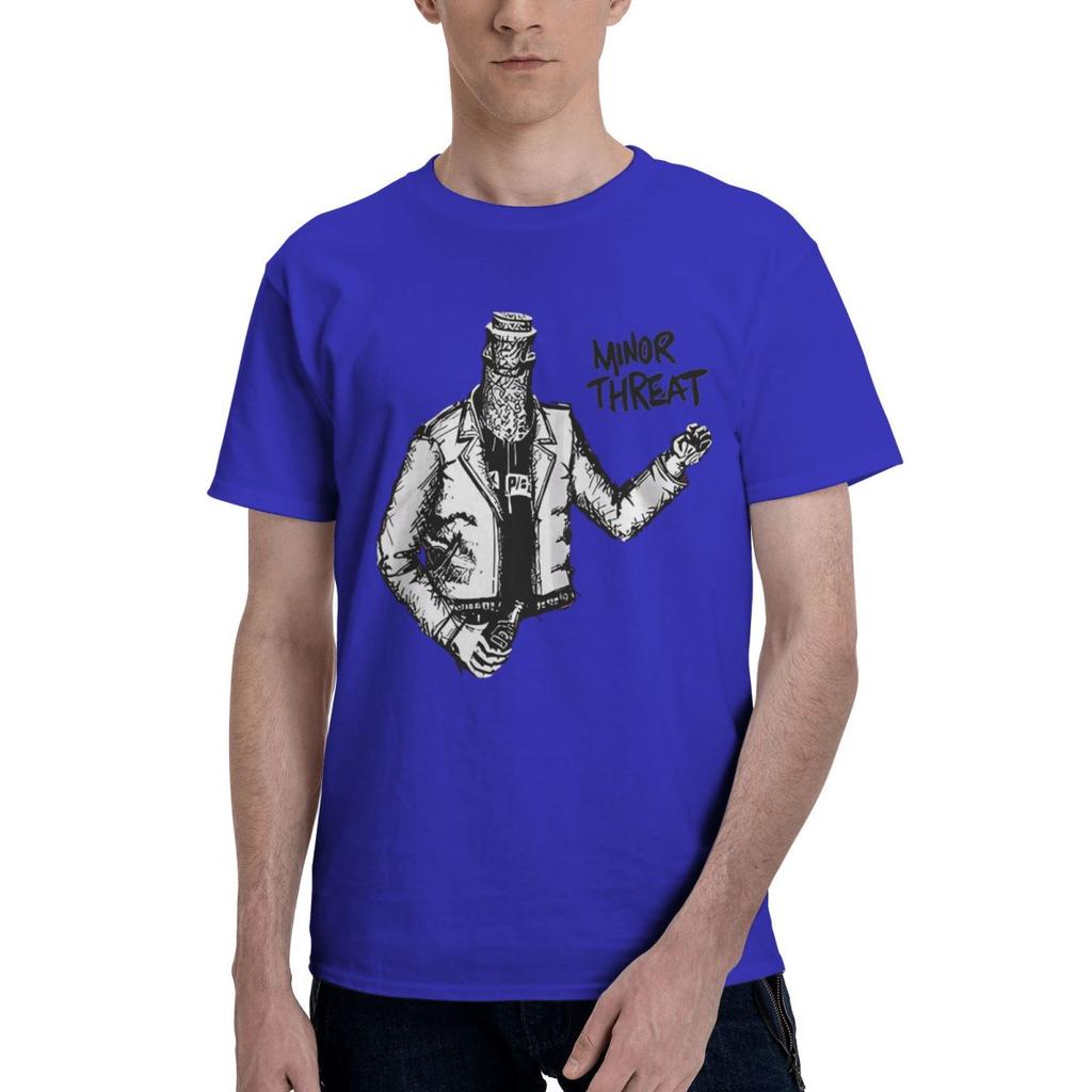 Minor Threat Bottled Violence 100 Cotton Casual Breathable Confortable Manga Funny Ugus TShirts Mens Shirt