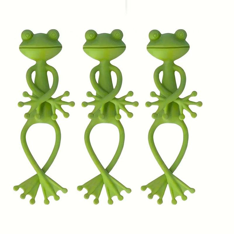 New Green Artificial Frog Plant Stand   Sturdy Plant Support Frame Suitable for Small Potted Plants   Indoor Garden Decoration