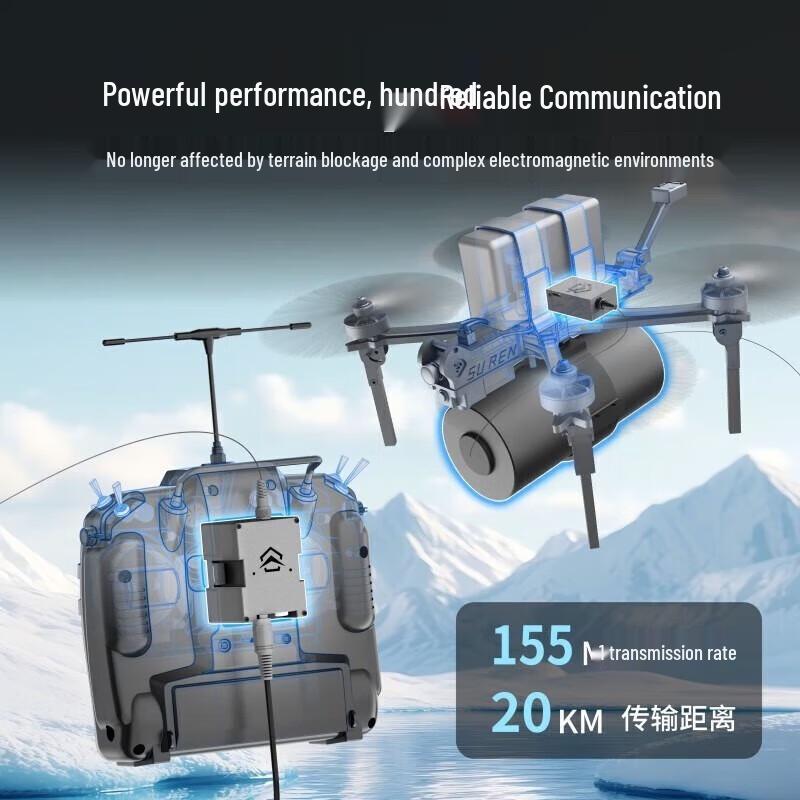 FPV Long-Range Optical Transceiver Communication System