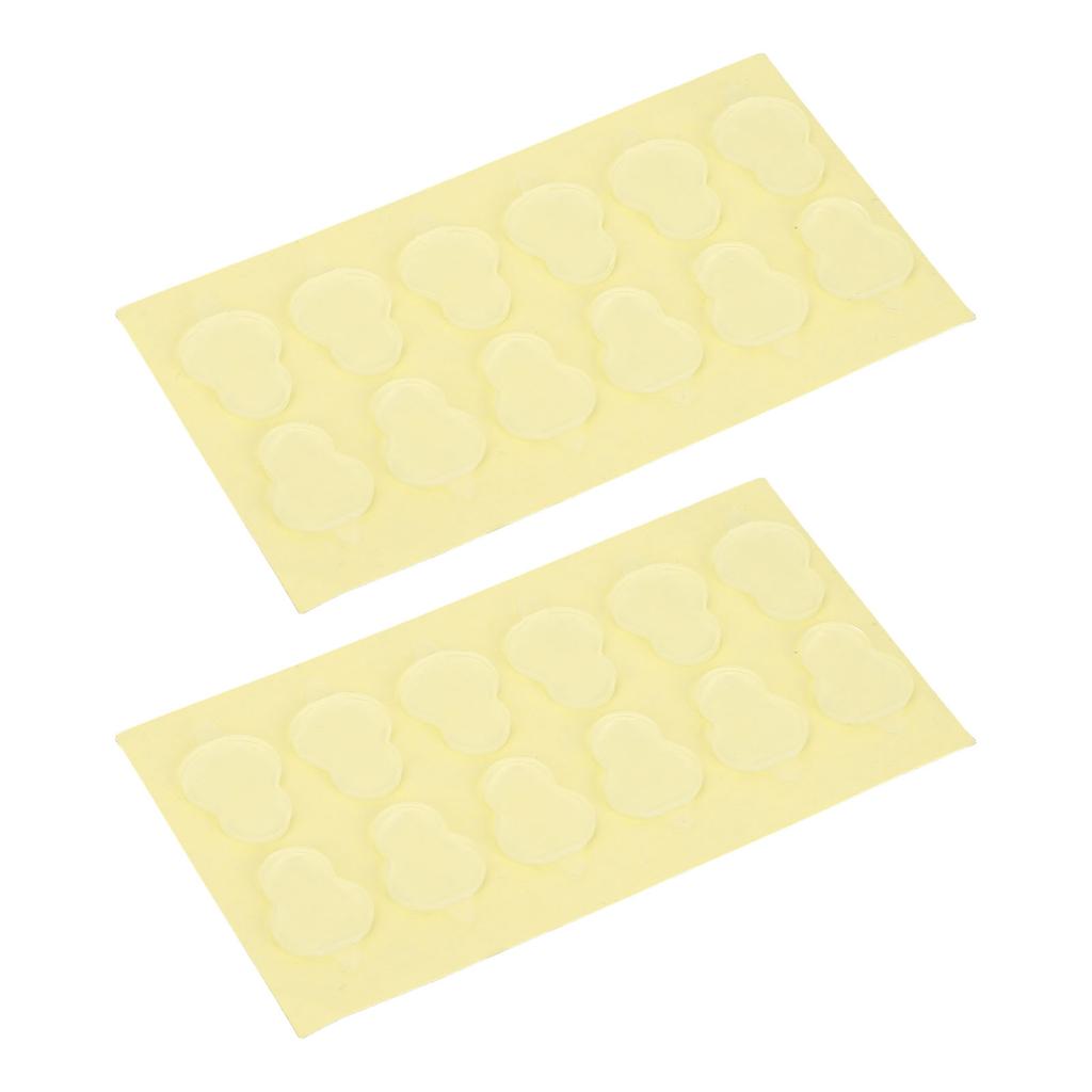 240 st Docka Klar Tejp 18x14x1,5mm Vattentät Avtagbar Klibbig Dubbelsidig Självhäftande Pad