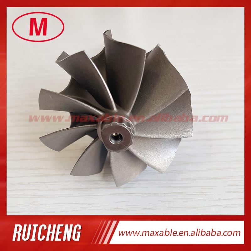 GTB25 51/53mm 9 Blades Journal Bearing Turbo Turbine Shaft&wheel
