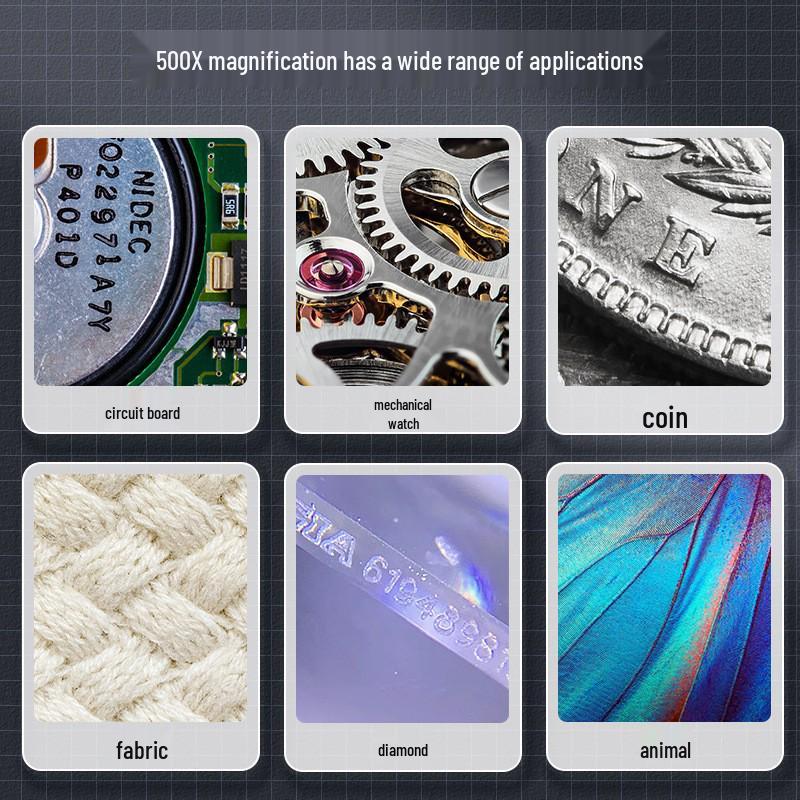 Tragbares elektronisches Mikroskop-Set für wissenschaftliche Experimente für Kinder
