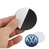 Car Wheel Center Hub Caps Sticker Metal Car Key Chain Ring For Volkswagen VW R GTI Golf 6 Amarok T5 Phaeton Teramont ID3 Tiguan