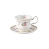 French Coffee Cup And Saucer Set, Xiaoxiangfeng Phnom Penh Ceramic Cup, Retro Floral Afternoon Tea