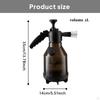 2L Car Wash Hand Foaming Sprayer Washer Foam Pot Gardening Supplies for Garden Watering Portable