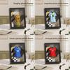 Global Football Cup Building Blocks Sports Action Figures For Kids Playroom Decor