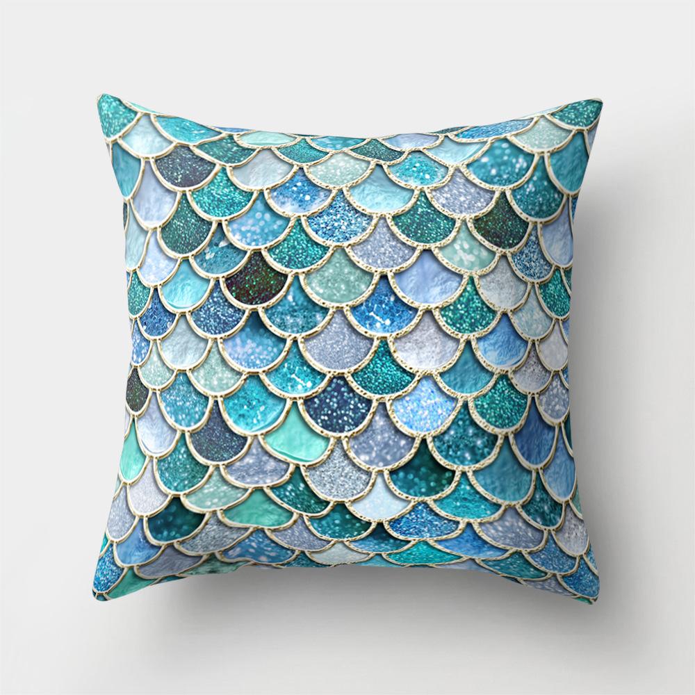 Pillowcase Cartoon Pattern Car Waist Pillow Sofa Pillow Case Car Cushion Creative Home