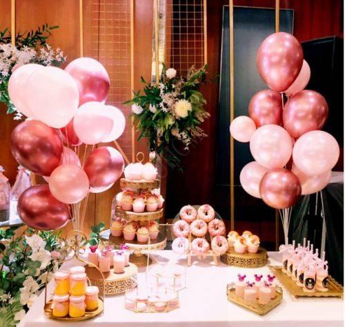 Stand For 7 Balloons, For Decoration And Centerpieces, 72 Cm