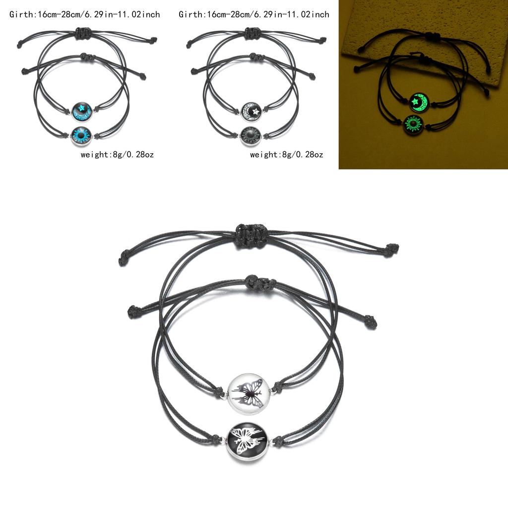 Moon And Sun Stone Beaded Bracelet With Electroplated Finish For Women Gift