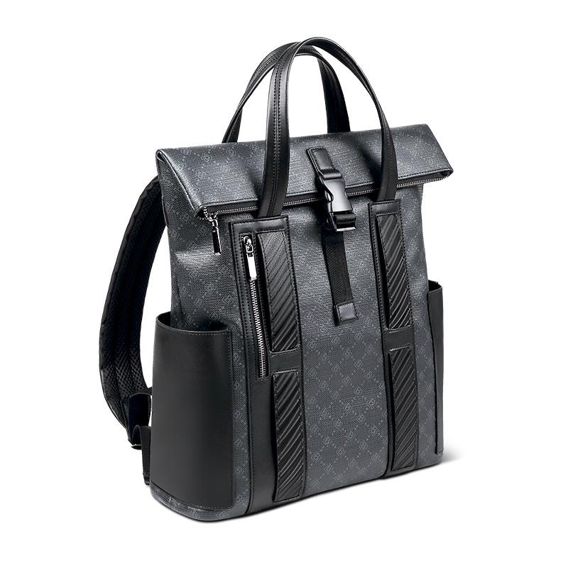 Men's Fashion Lightweight 15.6" Laptop Backpack with Large Capacity and Printed Design