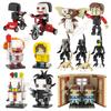 Horror Movie Thriller Brickheadzed Twisty The Clown Billy Doll Aliens Figures Building Blocks Model Assembly Brick Kid Toys Gift