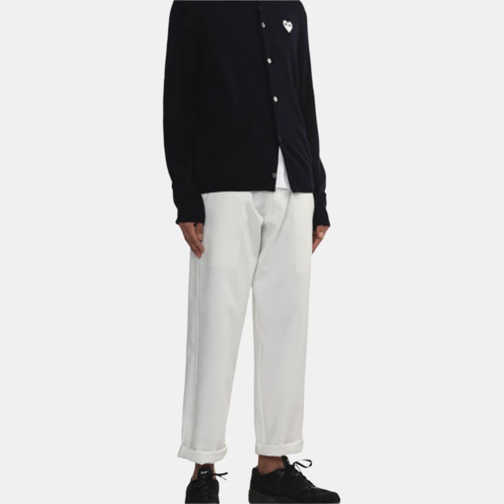 CDG Play Knitwear Unisex Crew Neck Moderate Cardigan CPXCDAXN0610O