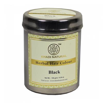 Natural Hair Dye Black (150 G), Herbal Hair Color Black
