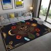 Butterfly Moon Mushroom Carpet Rug for Living Room Bedroom Home Sofa Decoration,Kids Play Non-slip Floor Mat