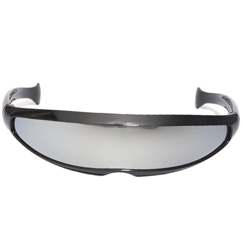 New Cyberpunk Sunglasses Women Men Futuristic UV400 Protection Vintage Designer Shades Gafas De Sol
