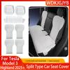For Tesla Model 3 Highland 2025 2026 Premium PU Leather Car Seat Cover All-Season Protector Seat Cushion Full Package Seat Cover