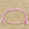 Boho Four Strand Color Handmade Waterproof Woven Thread Wrap Bracelet Simple Rope Knot Bracelet Friendship Bracelets