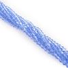 4mm Faceted Diamond Crystal Glass Beads for Handmade Hair Accessories