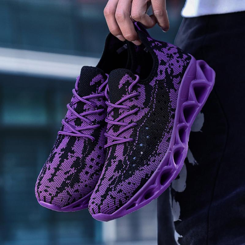 Summer Fashion Yellow Athletic Shoes Men Breathable Mesh Men Running Sneakers Unisex Outdoor Platform Sport Shoes Men Trainers