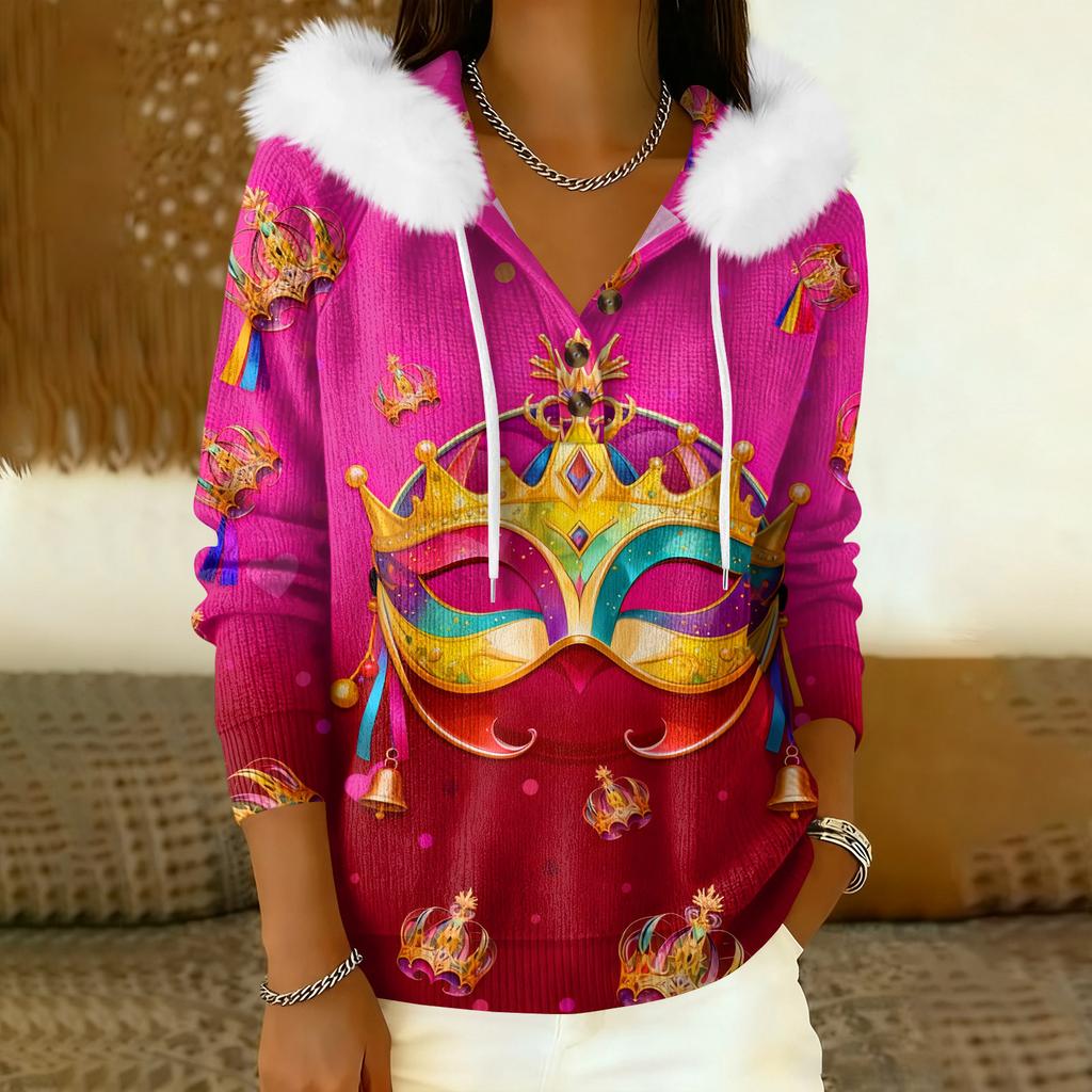 Dámský kabát s dlouhým rukávem a kapucí, zimní teplý kabát-bunda